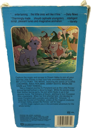 Size: 1141x1600 | Tagged: safe, artist:collegeman1998, baby lickety-split, grundle king, jocko, vindie, g1, my little pony: the movie (g1), vhs