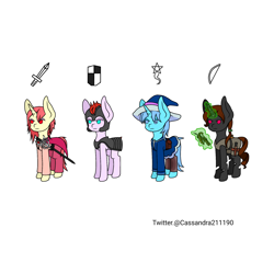 Size: 2000x2000 | Tagged: safe, artist:cassandra211190, oc, oc:alessandro, changeling, earth pony, pony, unicorn, horn