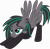 Size: 6385x6250 | Tagged: safe, anonymous artist, oc, oc only, oc:lumishade, pegasus, pony, .svg available, absurd resolution, black mane, black socks, clothes, ear piercing, female, glowing mane, gray body, iwtcird, mare, meme, piercing, simple background, socks, solo, spread wings, svg, transparent background, vector, wings