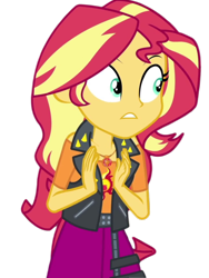 Size: 1512x2016 | Tagged: safe, edit, edited screencap, editor:cutler1228, screencap, sunset shimmer, human, equestria girls, g4, female, geode of empathy, magical geodes, not a vector, simple background, solo, transparent background