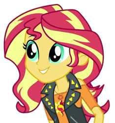 Size: 2696x2880 | Tagged: safe, edit, edited screencap, editor:cutler1228, screencap, sunset shimmer, human, equestria girls, g4, female, geode of empathy, magical geodes, not a vector, simple background, solo, transparent background