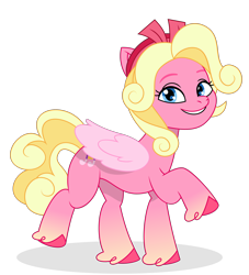 Size: 3000x3311 | Tagged: safe, artist:keronianniroro, pipp petals, pegasus, pony, g5, my little pony: tell your tale, coat markings, concave belly, female, hat, looking at you, mare, simple background, skinny pipp, slender, socks (coat markings), solo, thin, transparent background, unshorn fetlocks, vector