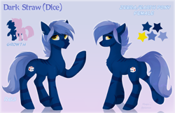 Size: 2790x1798 | Tagged: safe, artist:vitani, oc, oc only, oc:dark straw, earth pony, hybrid, pony, zebra, zebroid, zony, female, mare, solo