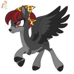 Size: 3000x3000 | Tagged: safe, artist:r4hucksake, oc, oc only, oc:cranberry, deer, deer pony, original species, peryton, female, simple background, solo, transparent background