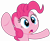 Size: 4234x3485 | Tagged: safe, artist:sketchmcreations, pinkie pie, earth pony, pony, g4, my little pony: friendship is magic, season 6, the gift of the maud pie, awestruck, female, looking at something, mare, open mouth, simple background, solo, transparent background, vector