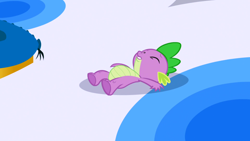 Size: 1920x1080 | Tagged: safe, screencap, spike, dragon, friendship is magic, g4, my little pony: friendship is magic, lying down, solo