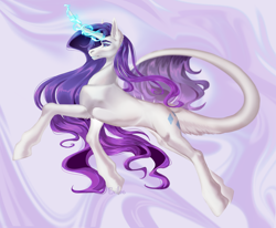 Size: 2430x2000 | Tagged: safe, artist:universalevil, rarity, pony, unicorn, g4, concave belly, horn, redesign, slender, solo, thin