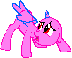 Size: 246x199 | Tagged: safe, artist:kharmacal, base, ears back, free to use, looking back, picture for breezies, pixel-crisp art, simple background, solo, transparent background