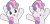 Size: 1759x856 | Tagged: safe, artist:sollace, derpibooru exclusive, sweetie belle, pony, unicorn, crusaders of the lost mark, g4, my little pony: friendship is magic, .svg available, cute, diasweetes, female, filly, foal, horn, simple background, solo, svg, transparent background, vector