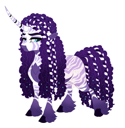 Size: 4400x4500 | Tagged: safe, artist:gigason, oc, oc:calm mind, hybrid, zebroid, zony, absurd resolution, female, interspecies offspring, magical lesbian spawn, offspring, parent:twilight sparkle, parent:zecora, parents:twicora, simple background, solo, transparent background