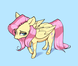 Size: 2100x1800 | Tagged: safe, artist:aquaticvibes, fluttershy, pegasus, pony, g4, solo