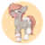 Size: 1500x1500 | Tagged: safe, artist:maravor, oc, oc only, oc:copper heart, earth pony, pony, female, mare, nom, solo