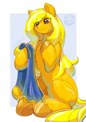 Size: 1500x2133 | Tagged: safe, artist:peachmayflower, oc, oc only, earth pony, pony, earth pony oc, solo