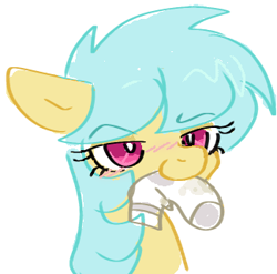 Size: 324x320 | Tagged: safe, artist:muffinz, oc, oc only, oc:sharkbite, earth pony, pony, clothes, dirty socks, female, mare, simple background, sock, socks, solo, white background