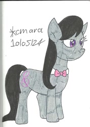 Size: 750x1053 | Tagged: safe, artist:cmara, octavia melody, earth pony, pony, g4, female, solo