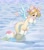 Size: 2656x3000 | Tagged: safe, artist:melodylibris, part of a set, oc, oc only, oc:лаканэ, pegasus, pony, ahoge, behaving like a fox, blue wings, blushing, bushy tail, clothes, coat markings, colored belly, colored ear fluff, colored hooves, colored wings, cream coat, ear fluff, ear piercing, ear tufts, earring, eye clipping through hair, eyebrows, eyebrows visible through hair, eyelashes, female, female oc, fluffy tail, flying, green hooves, heterochromia, high res, hooves, jewelry, knee blush, leg blush, long tail, looking down, mare, mare oc, motion lines, multicolored tail, no mouth, outdoors, pale belly, pegasus oc, piercing, pounce, scarf, shiny hooves, snow, socks (coat markings), solo, spread wings, starry eyes, striped scarf, tail, three quarter view, two toned mane, unshorn fetlocks, wingding eyes, wings