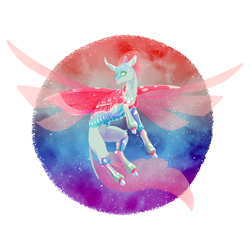 Size: 2000x2000 | Tagged: safe, artist:oneiria-fylakas, ocellus, changedling, changeling, g4, solo