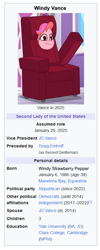 Size: 666x1672 | Tagged: safe, windy, g5, chair, current events, wikibox, wikipedia, windy chair