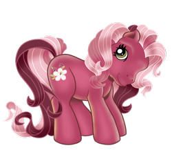 Size: 1280x1109 | Tagged: safe, artist:splooto, cheerilee (g3), earth pony, pony, g3, female, mare, simple background, smiling, solo, tail, transparent background