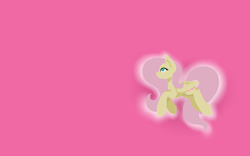 Size: 3200x2000 | Tagged: safe, artist:kathepart, fluttershy, g4, lineless, simple background, solo, wallpaper