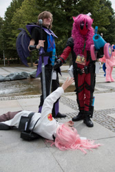 Size: 1667x2500 | Tagged: safe, human, galacon, 2015, clothes, cosplay, costume, irl, irl human, outdoors, photo