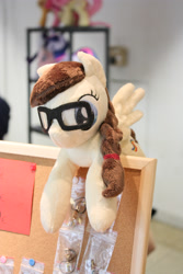 Size: 2848x4272 | Tagged: safe, galacon, 2015, glasses, indoors, irl, photo, plushie, spread wings, wings