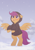 Size: 1121x1581 | Tagged: safe, artist:higglytownhero, scootaloo, pegasus, pony, g4, :p, bipedal, blushing, clothes, cold, cute, cutealoo, eye clipping through hair, female, filly, foal, hoodie, looking up, mare, raised hooves, snow, snowfall, solo, spread wings, tongue out, tree, wings