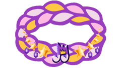 Size: 738x400 | Tagged: safe, artist:lizzmcclin, pipp petals, g5, bracelet, charm, cutie mark, jewelry, simple background, transparent background, vector