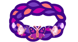 Size: 738x400 | Tagged: safe, artist:lizzmcclin, misty brightdawn, g5, bracelet, charm, cutie mark, jewelry, rebirth misty, simple background, transparent background, vector