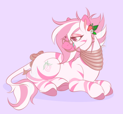 Size: 1384x1289 | Tagged: safe, artist:inou_eyy, oc, oc only, oc:honeoye, zebra, g4, female, gift art, glasses, jewelry, lying down, mare, neck rings, simple background, solo, tail, tail wrap, zebra oc