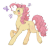 Size: 2007x1920 | Tagged: safe, artist:qyuryyu, sky skimmer, butterfly, earth pony, pony, g2, simple background, solo, transparent background