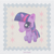 Size: 1500x1500 | Tagged: safe, artist:lompyloops, twilight sparkle, alicorn, pony, g4, eye lashes, female, folded wings, littlest pet shop, mare, signature, solo, style emulation, twilight sparkle (alicorn), wings