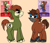 Size: 2000x1700 | Tagged: safe, artist:leopardsnaps, derpibooru exclusive, earth pony, pony, animal crossing, blaze (coat marking), buck (animal crossing), coat markings, colored hooves, duo, duo male, elmer (animal crossing), elmer's glue, facial markings, hooves, lidded eyes, male, open mouth, ponified, raised hoof, simple background, smiling, socks (coat markings), stallion, thick eyebrows, unshorn fetlocks