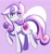 Size: 1893x2012 | Tagged: safe, artist:acidigon, sweetie belle, pony, unicorn, g4, my little pony: friendship is magic, eyelashes, female, horn, mare, older, older sweetie belle, raised hoof, simple background, solo