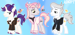 Size: 1280x598 | Tagged: safe, artist:vi45, oc, oc only, pony, unicorn, clothes, horn, male, stallion, tuxedo