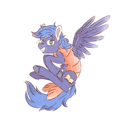 Size: 2378x2379 | Tagged: safe, artist:dacratei, oc, oc only, oc:star reader, pegasus, shrimp, activity, activity book, gift art, meme, simple background, solo, sticker, transparent background, wings