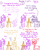 Size: 4779x6013 | Tagged: safe, artist:adorkabletwilightandfriends, moondancer, spike, starlight glimmer, oc, oc:lawrence, oc:pinenut, cat, comic:adorkable twilight and friends, g4, adorkable, adorkable twilight, artwork, confused, cute, dork, easel, funny, meow, painting, slice of life, standing