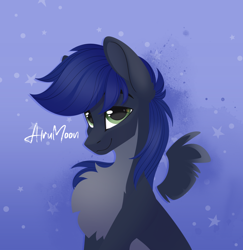 Size: 2032x2090 | Tagged: safe, artist:alrumoon_art, oc, oc only, oc:star reader, pegasus, pony, abstract background, chest fluff, solo, wings