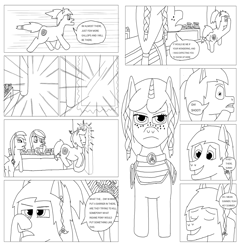 Size: 1450x1488 | Tagged: safe, oc, oc only, pony, comic