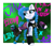 Size: 2338x1988 | Tagged: safe, artist:lbrcloud, earth pony, pony, arcane, jinx (league of legends), league of legends, ponified, solo