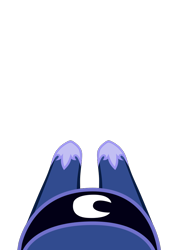 Size: 744x1052 | Tagged: safe, anonymous artist, princess luna, alicorn, g4, female, female pov, first person view, legs, offscreen character, offscreen female, perspective, pov, simple background, solo, transparent background, vector