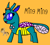 Size: 3446x3106 | Tagged: safe, artist:pegasus darkblue, oc, oc:ming ming, changeling, changeling oc