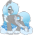 Size: 1280x1353 | Tagged: safe, artist:chrzaan, oc, oc only, oc:waterfall, pegasus, pony, body freckles, chest fluff, coat markings, colored ear fluff, colored eyebrows, commissioner:mrsw0rldw1d3, ear fluff, eye clipping through hair, eyebrows, eyebrows visible through hair, facial freckles, female, freckles, hair over one eye, mare, pale belly, partially open wings, raised hoof, simple background, socks (coat markings), solo, three toned wings, transparent background, water mane, water tail, wings