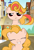 Size: 832x1216 | Tagged: safe, oc, oc:pizza pie, earth pony, food pony, original species, pizza pony, pony, fanfic:full friendship's magic, fanfic, female, filly, fimfiction, foal, mare, outdoors, pizza, recolor, smiling, squid game