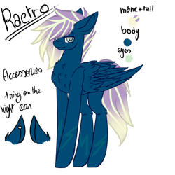 Size: 600x600 | Tagged: artist needed, safe, oc, oc only, oc:ratreo, pegasus, chest fluff, commission, fluffy, reference sheet, simple background, smiling, solo, transparent background