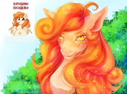 Size: 2286x1700 | Tagged: safe, artist:akenodono, artist:officialakenodono, oc, oc only, pegasus, pony, female, freckles, mare, mouth hold, outdoors, pencil, smiling, solo