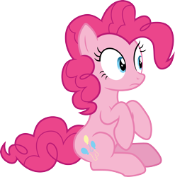 Size: 3000x3034 | Tagged: safe, artist:cloudy glow, pinkie pie, earth pony, pony, g4, female, mare, simple background, solo, transparent background, vector