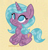 Size: 1222x1272 | Tagged: safe, artist:amynewblue, idw, radiant hope, crystal pony, unicorn, g4, horn, solo