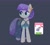 Size: 2048x1829 | Tagged: safe, artist:floudee, gameloft, maud pie, crystal pony, earth pony, pony, g4, crystallized, female, gameloft interpretation, mare, solo