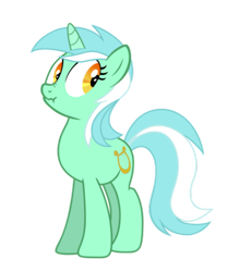 Size: 500x572 | Tagged: artist needed, safe, lyra heartstrings, pony, unicorn, g4, female, full body, horn, mare, png, simple background, solo, transparent background